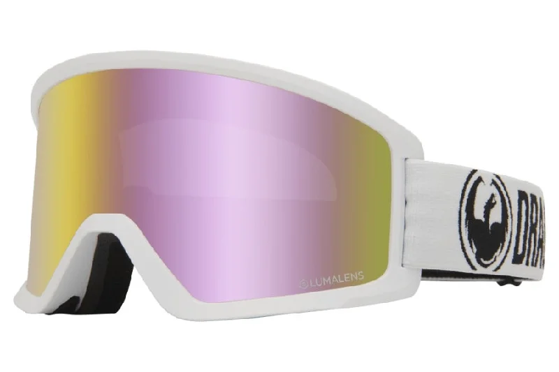 Dragon 2025 DX3 OTG Goggle - White/LL Pinkion