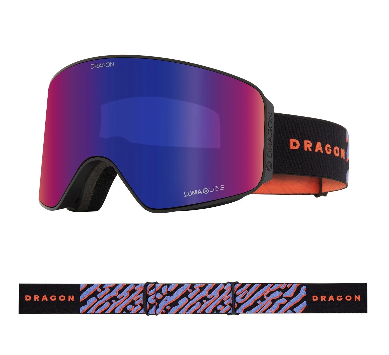 Dragon 2025 NFX MAG OTG Goggle - Heatlwave/Solace IR/LL Violet