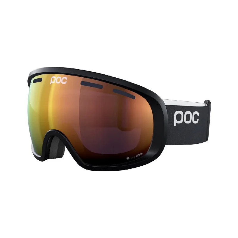 Goggles POC Fovea Uranium Black - Partly Sunny Orange