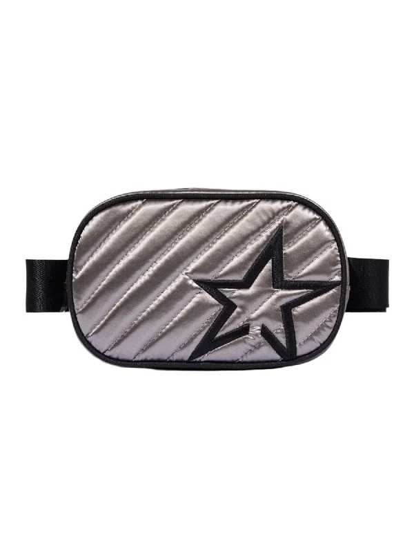 Metallic Star Belt Bag