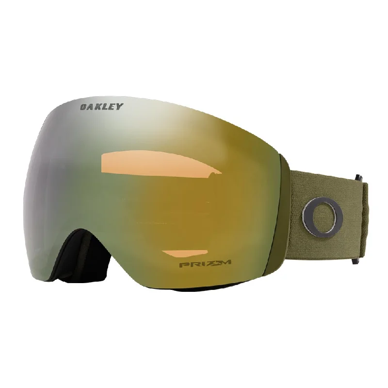 Oakley Flight Deck L Prizm Snow Goggle - Dark Brush/Sage Gold