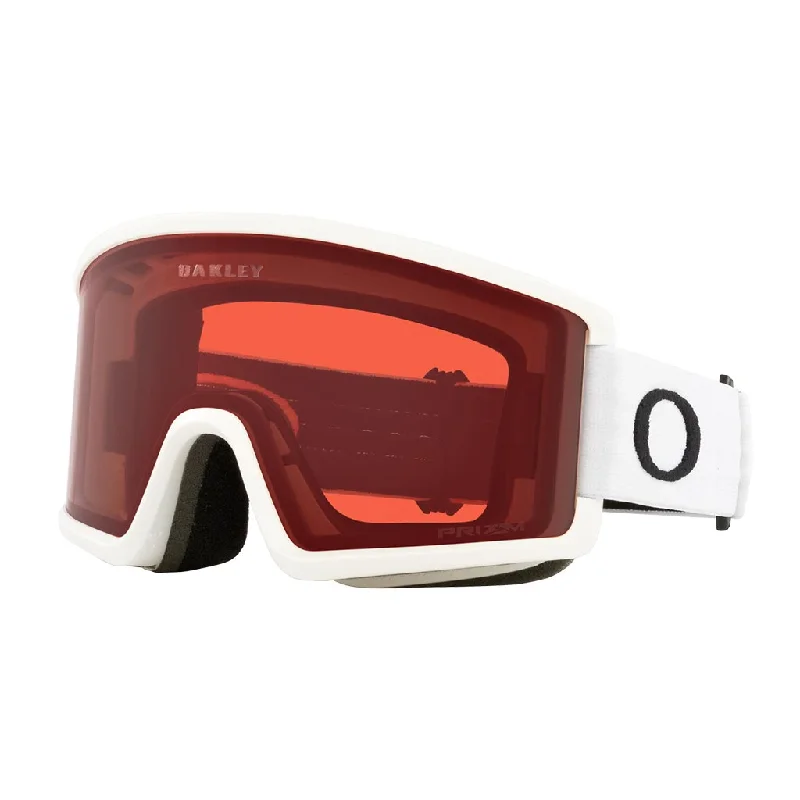 Oakley Target Line L Prizm Snow Goggle - Matte White/Rose