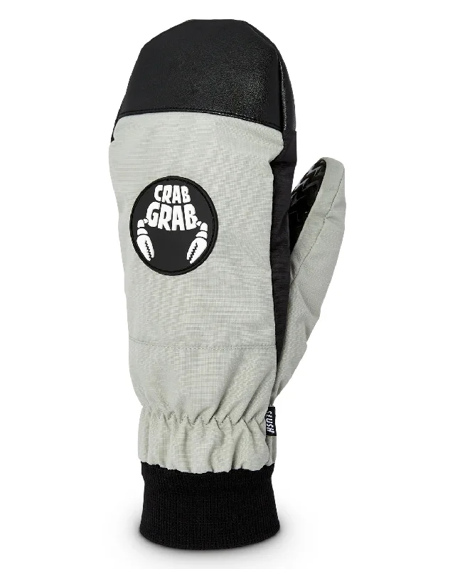 Crab Grab Slush Bright Grey Mitt