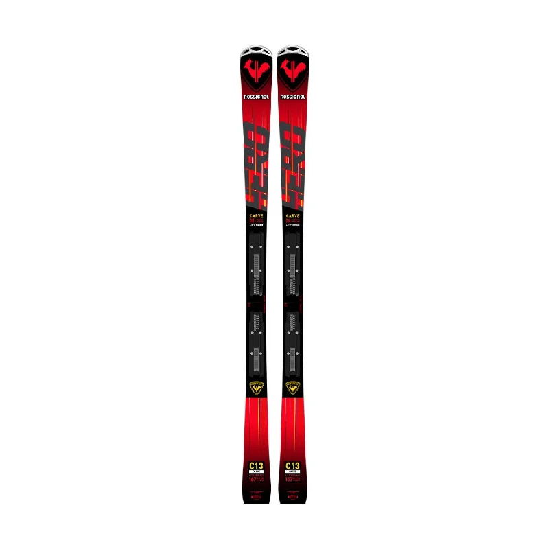 Skis Rossignol Hero Carve (Konect) + SPX 12 Konect GW B80 Black/Hot Red