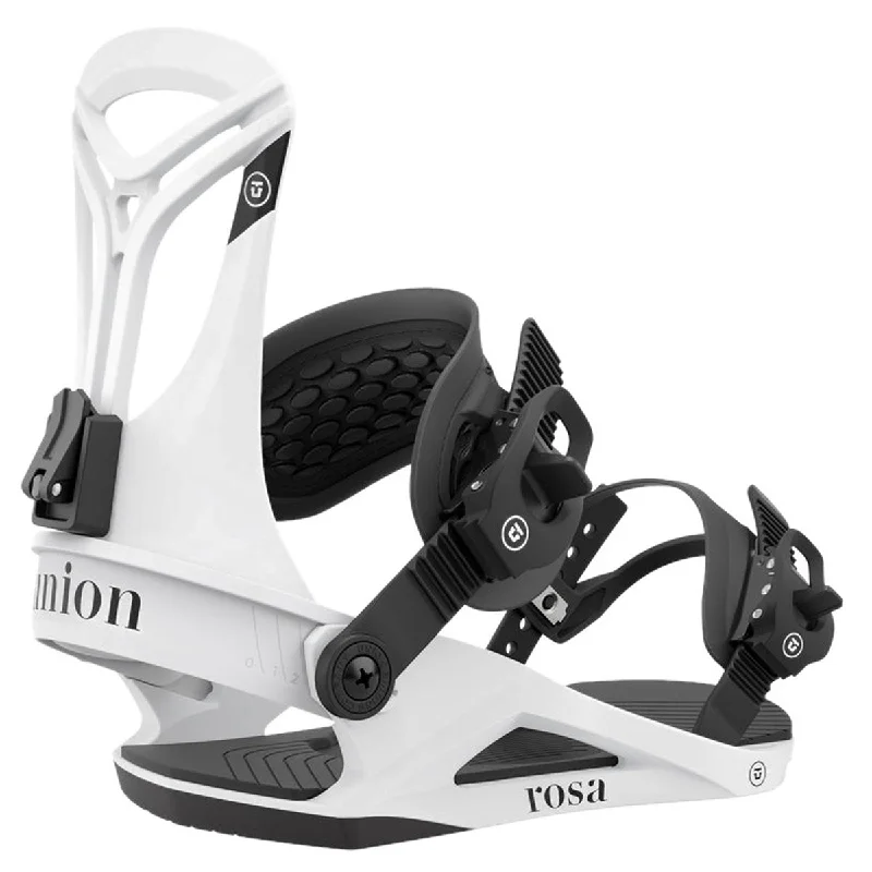 Union Womens Rosa 2024 Snowboard Bindings - White