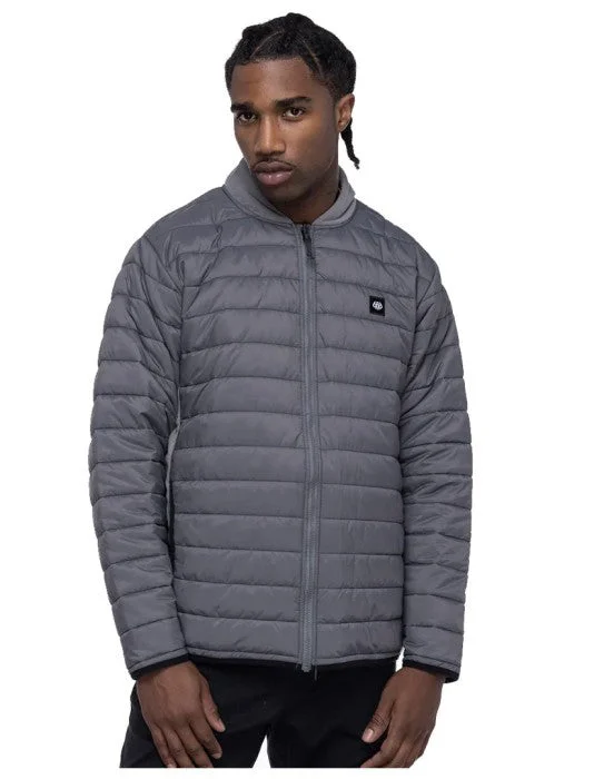 686 Thermal Puff Jacket Mens 2024 Rhino Grey