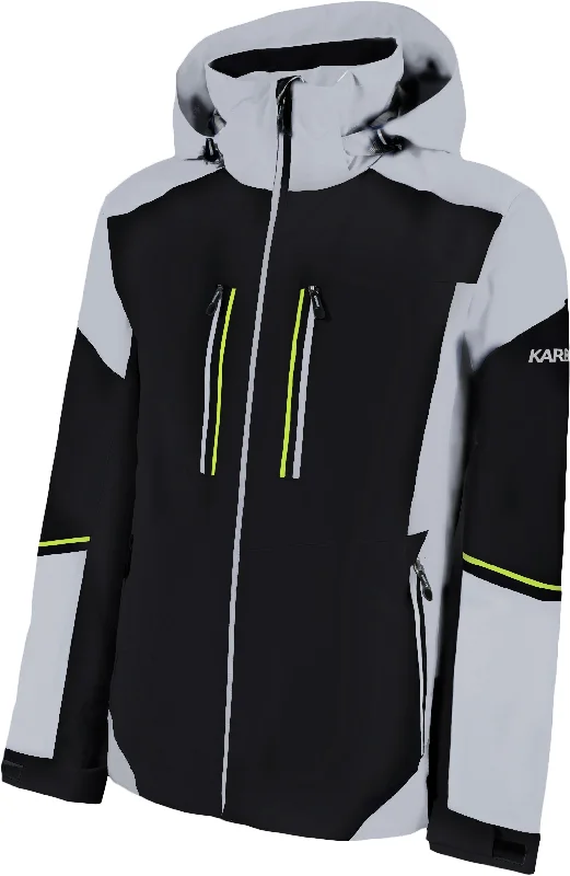 Karbon Hydrogen Mens Jacket Black / Glacier