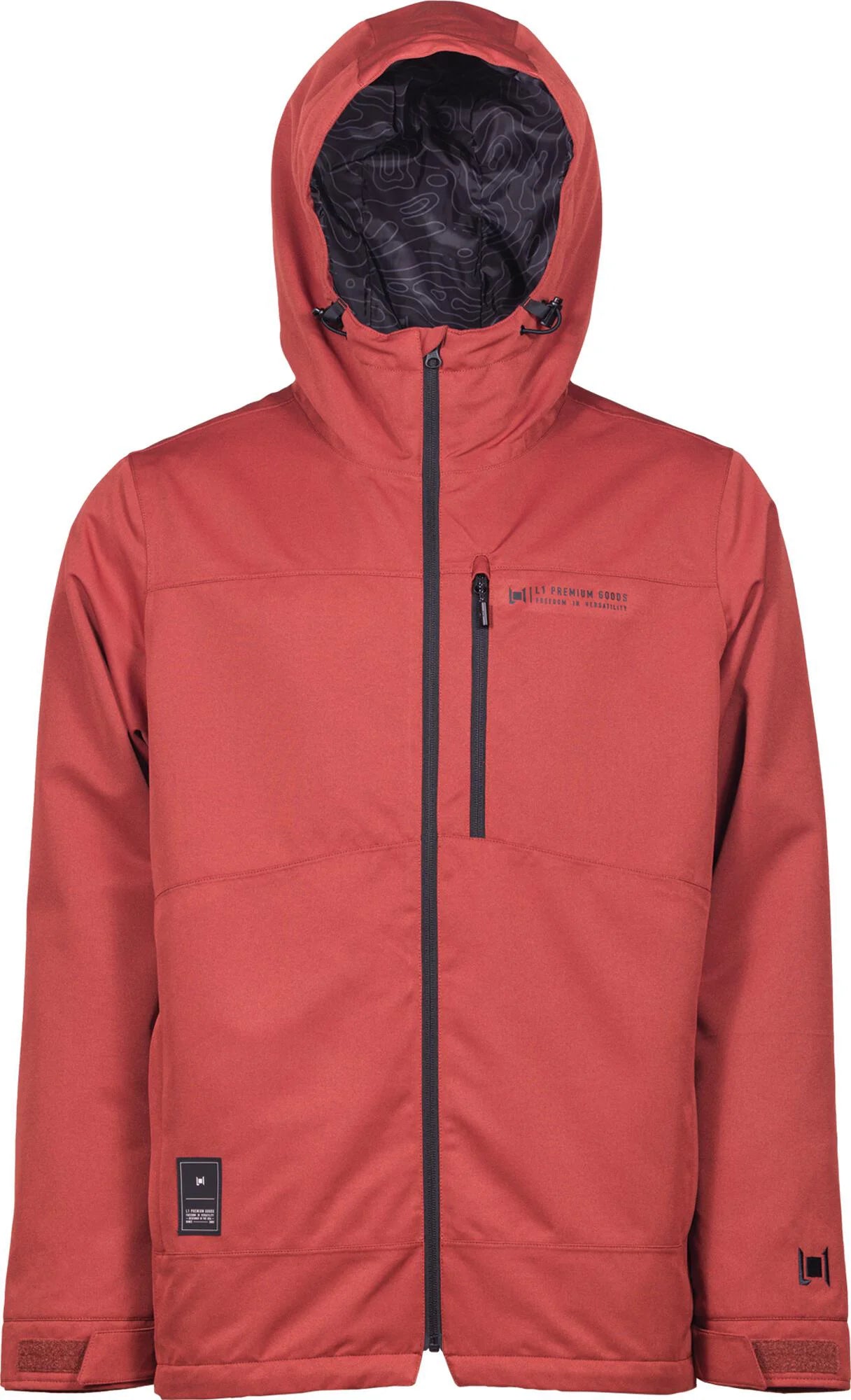 L1 Hasting Mens Jacket Rust